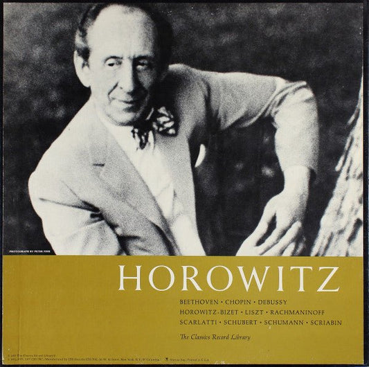 Horowitz - Beethoven • Chopin • Debussy • Horowitz-Bizet • Liszt • Rachmaninoff • Scarlatti • Schubert • Schumann • Scriabin [Used Vinyl] - Tonality Records