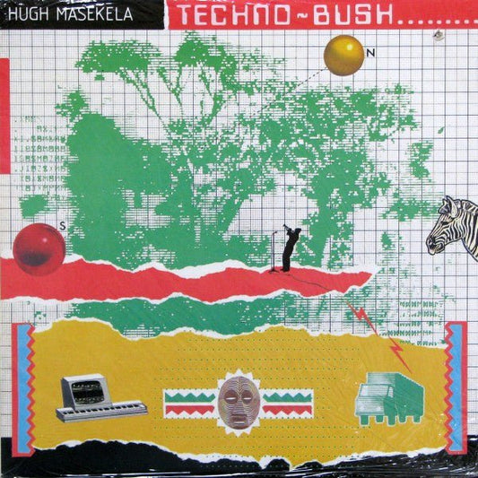 Hugh Masekela - Techno - Bush [Used Vinyl] - Tonality Records