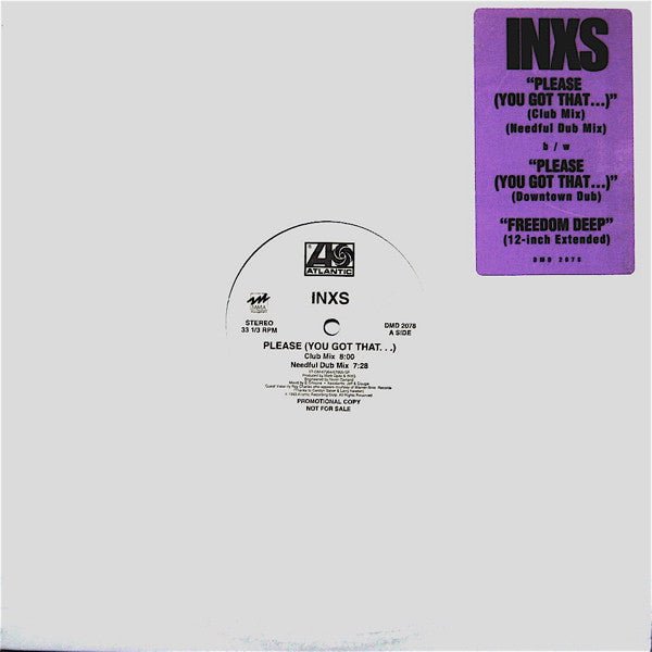 INXS - Please (You Got That...) [Used Vinyl] - Tonality Records