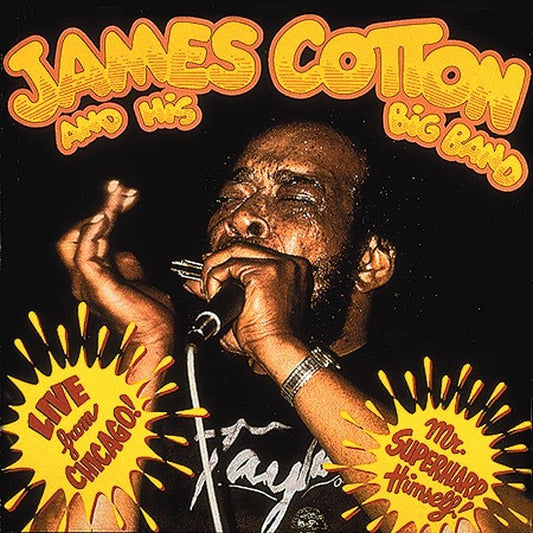 James Cotton And His Big Band - Live From Chicago - Mr. Superharp Himself! [Used Vinyl] - Tonality Records