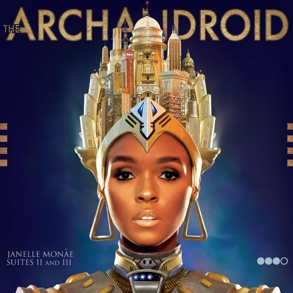 Janelle Monáe - The ArchAndroid [Used Vinyl] - Tonality Records