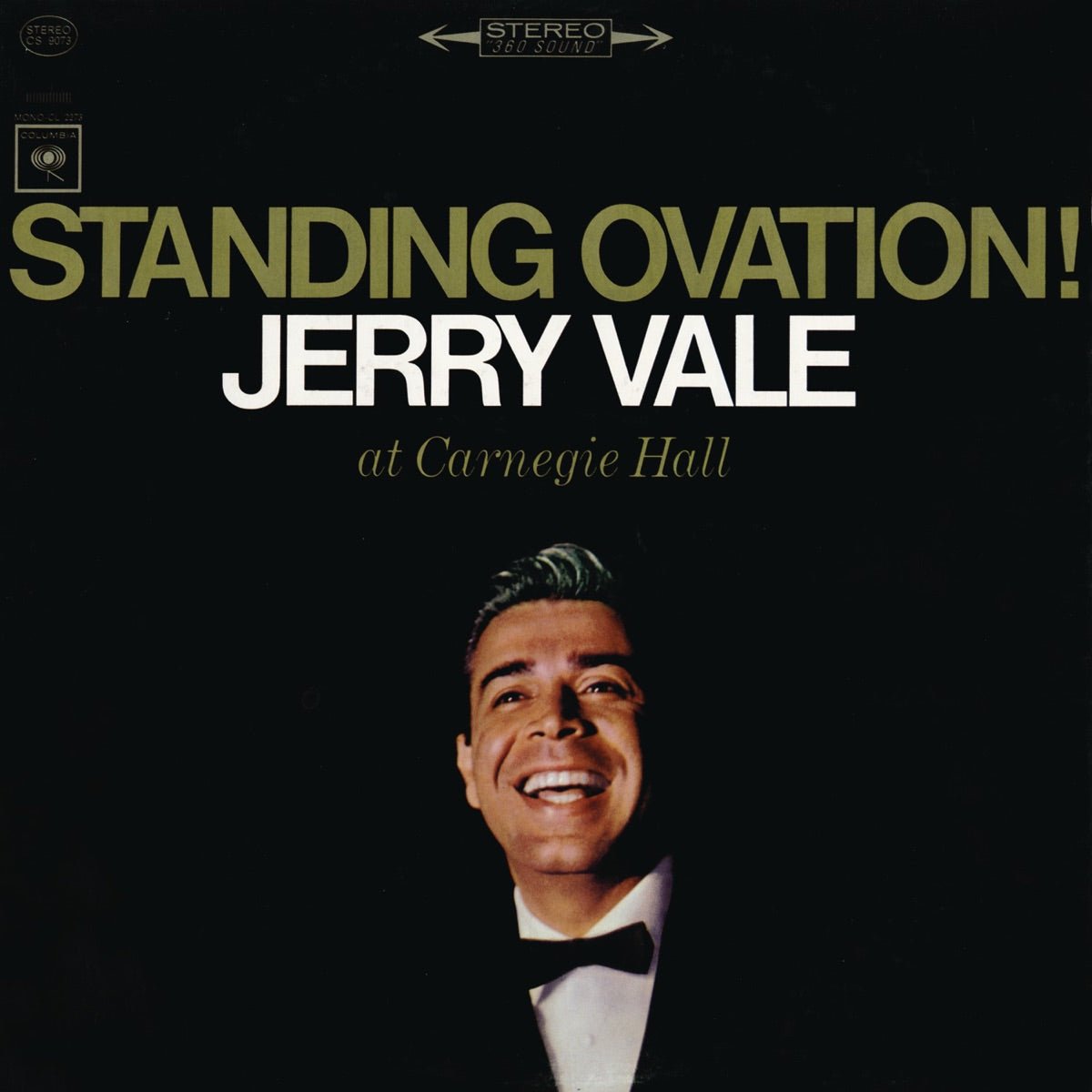 Jerry Vale - Standing Ovation! At Carnegie Hall [Used Vinyl] - Tonality Records
