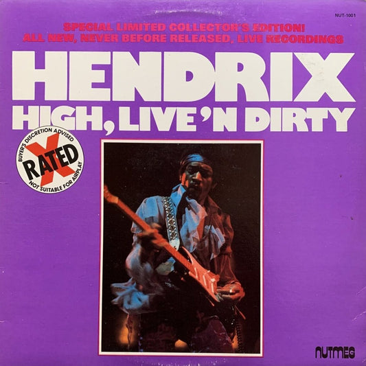 Jimi Hendrix - High, Live'n Dirty [Used Vinyl] - Tonality Records