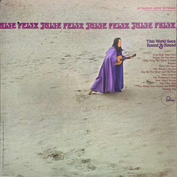 Julie Felix - This World Goes Round & Round [Used Vinyl] - Tonality Records