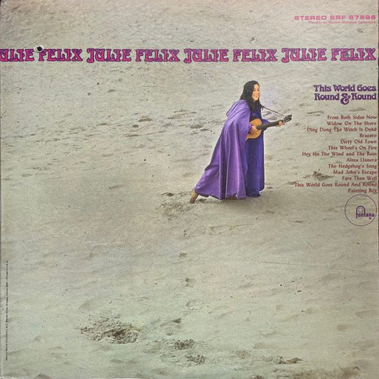 Julie Felix - This World Goes Round & Round [Used Vinyl] - Tonality Records