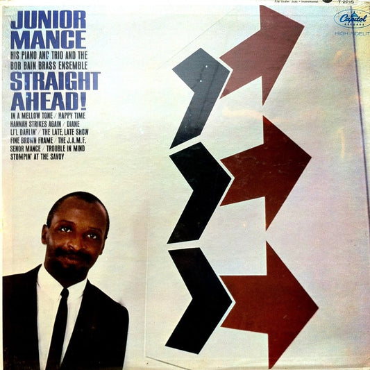 Junior Mance - Straight Ahead! [Used Vinyl] - Tonality Records