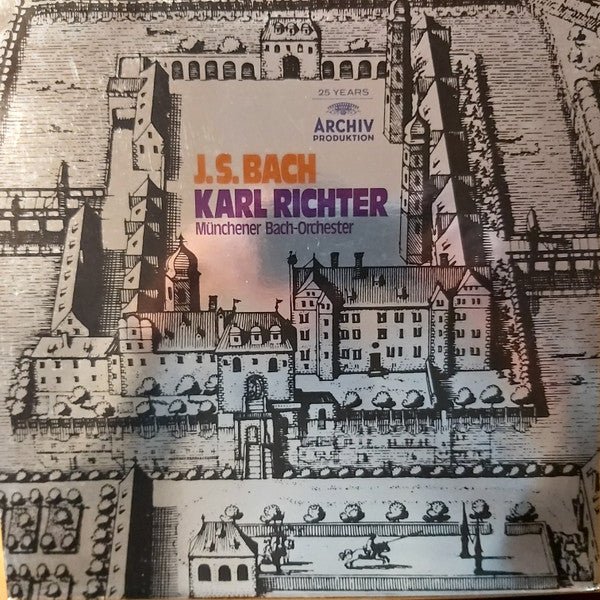 Karl Richter & Münchener Bach - Orchester - Bach's Concertos BWV 1047, BWV 1060, Suite BWV 1066 [Used Vinyl] - Tonality Records