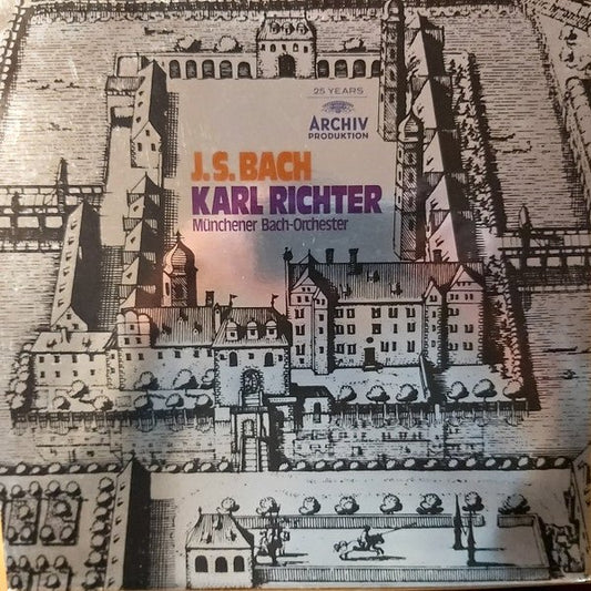 Karl Richter & Münchener Bach - Orchester - Bach's Concertos BWV 1047, BWV 1060, Suite BWV 1066 [Used Vinyl] - Tonality Records