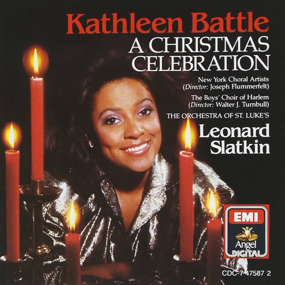 Kathleen Battle, New York Choral Artists, The Boys' Choir Of Harlem, Orchestra Of St. Luke's, Leonard Slatkin - A Christmas Celebration [Used Vinyl] - Tonality Records