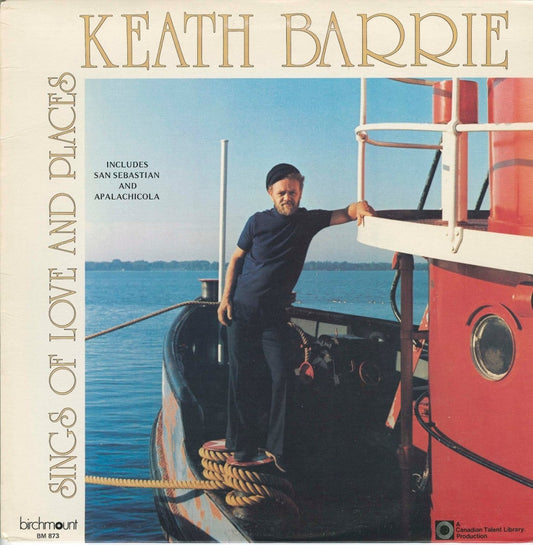 Keath Barrie - Sings Of Love And Places [Used Vinyl] - Tonality Records