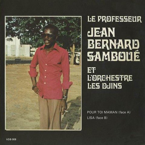 Le Professeur Jean Bernard Samboué Et L' Orchestre Les Djins - Pour Toi Maman [Used Vinyl] - Tonality Records