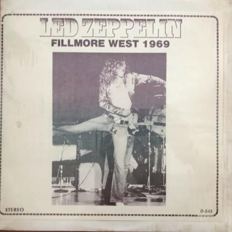 Led Zeppelin - Fillmore West 1969 [Used Vinyl] - Tonality Records