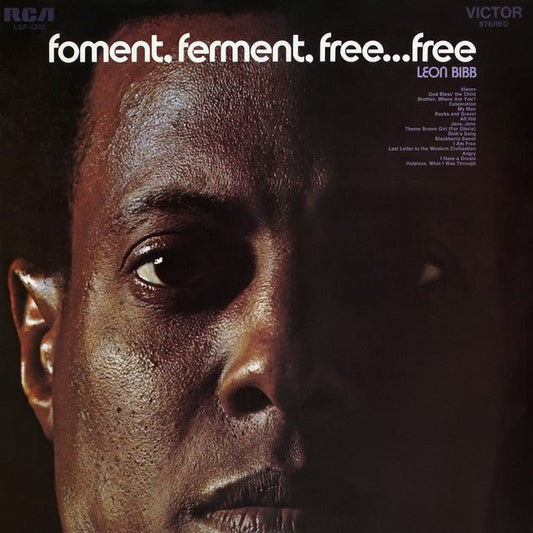 Leon Bibb - Foment, Ferment, Free... Free [Used Vinyl] - Tonality Records