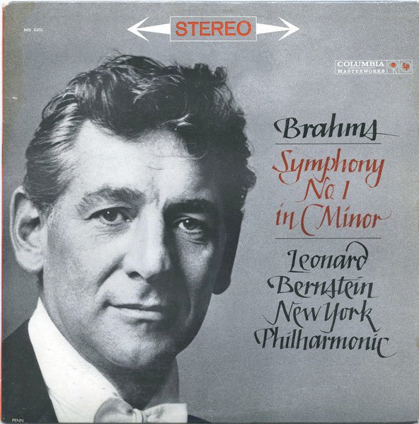 Leonard Bernstein, New York Philharmonic - Brahms - Symphony No. 1 In C Minor [Used Vinyl] - Tonality Records