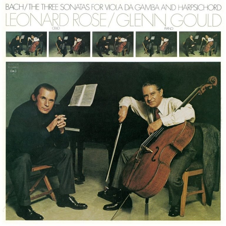 Leonard Rose / Glenn Gould - Bach – The Three Sonatas For Viola Da Gamba And Harpsichord [Used Vinyl] - Tonality Records