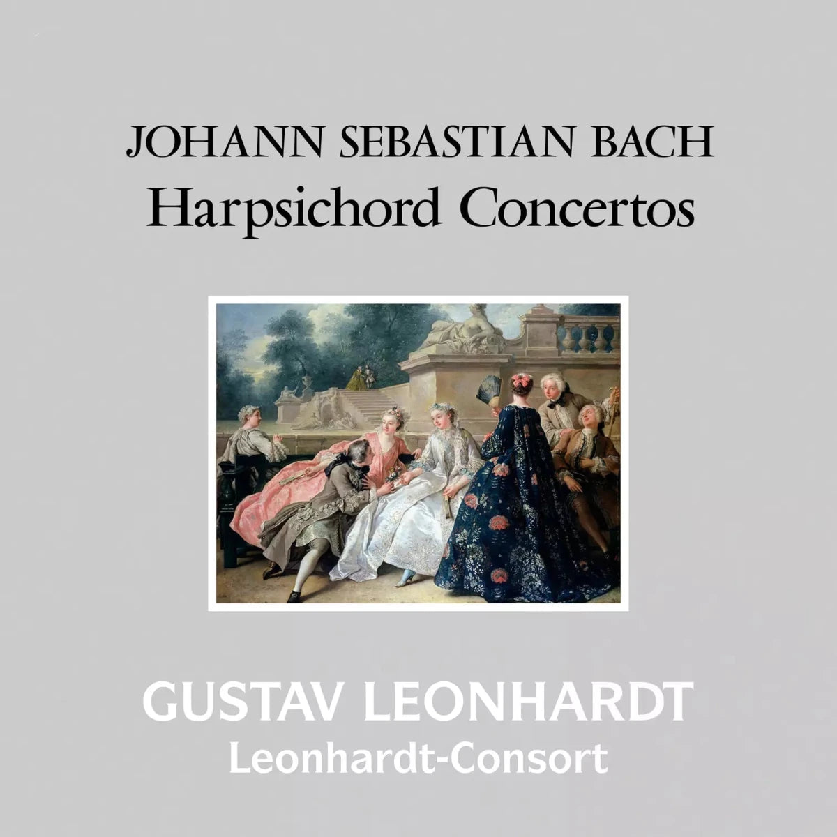 Leonhardt - Consort Conducted by Gustav Leonhardt - Bach's Concertos for Harpsichord (A Major • F Minor • E Major) [Used Vinyl] - Tonality Records