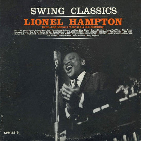 Lionel Hampton - Swing Classics [Used Vinyl] - Tonality Records