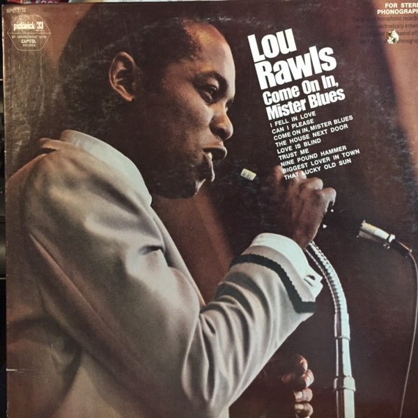 Lou Rawls - Come On In, Mister Blues [Used Vinyl] - Tonality Records