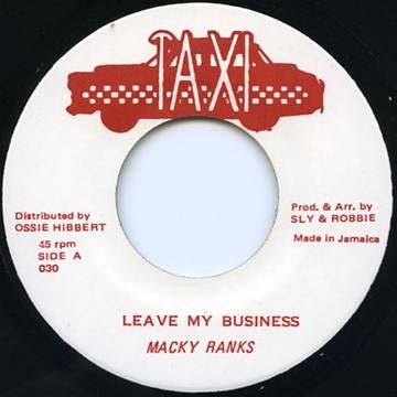 Macky Ranks - Leave My Business [Used Vinyl] - Tonality Records