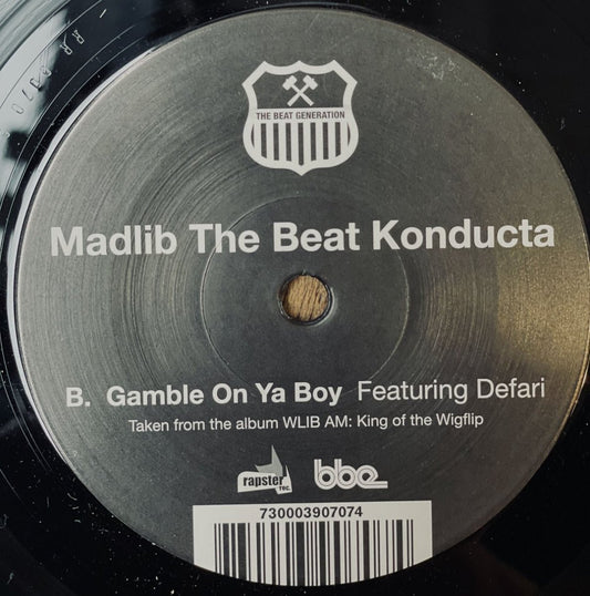 Madlib The Beat Konducta - Go! / Gamble On Ya Boy [Used Vinyl] - Tonality Records