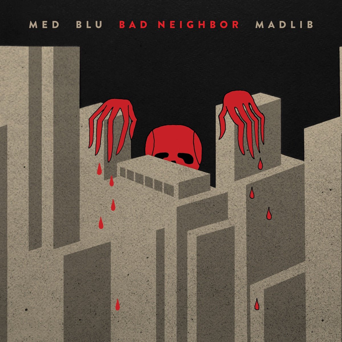 MED, Blu & Madlib - Bad Neighbor [Used Vinyl] - Tonality Records