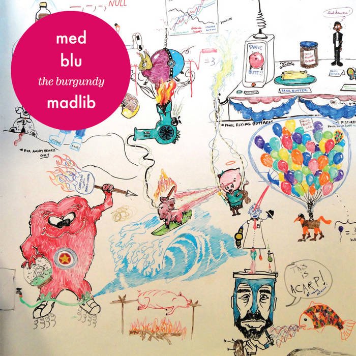 MED + Blu + Madlib - The Burgundy [Used Vinyl] - Tonality Records