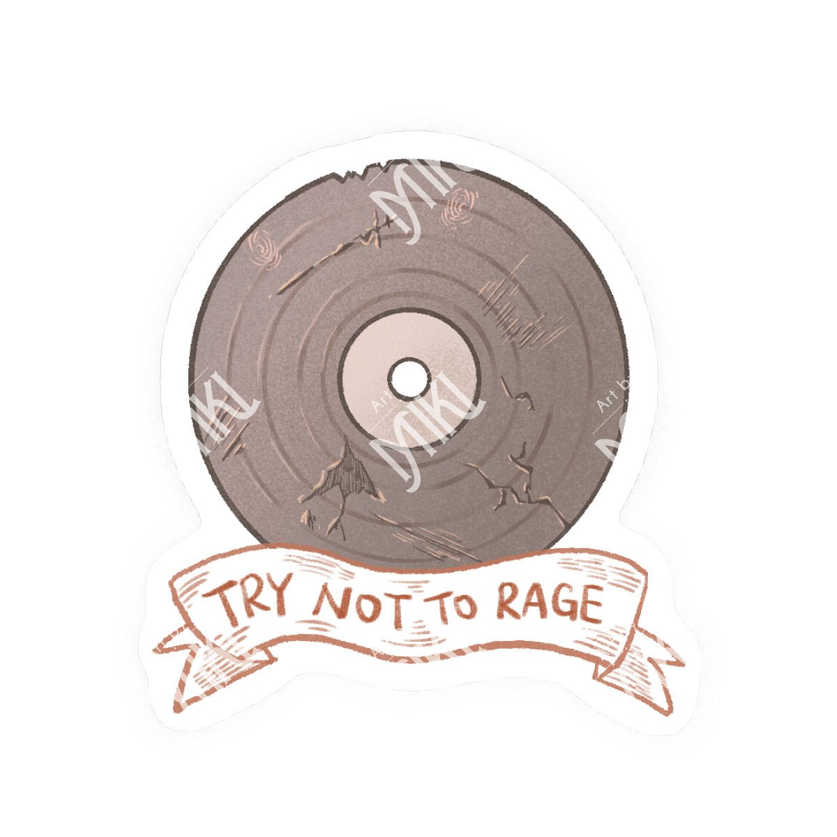 Miki x Tonality Sticker - Tonality Records