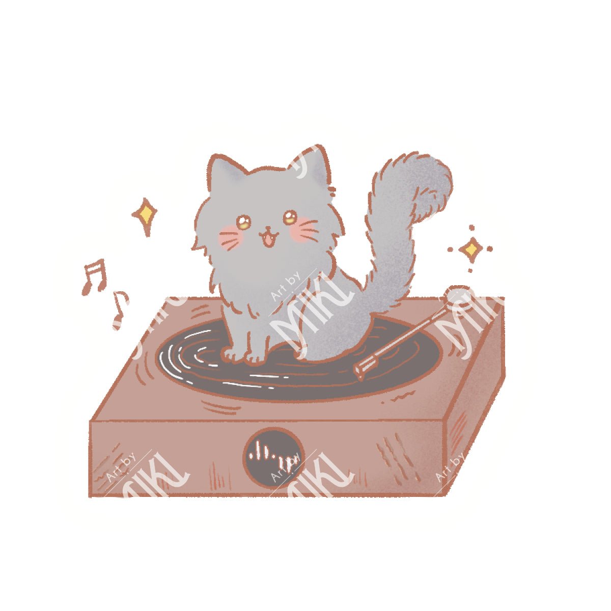 Miki x Tonality Sticker - Tonality Records