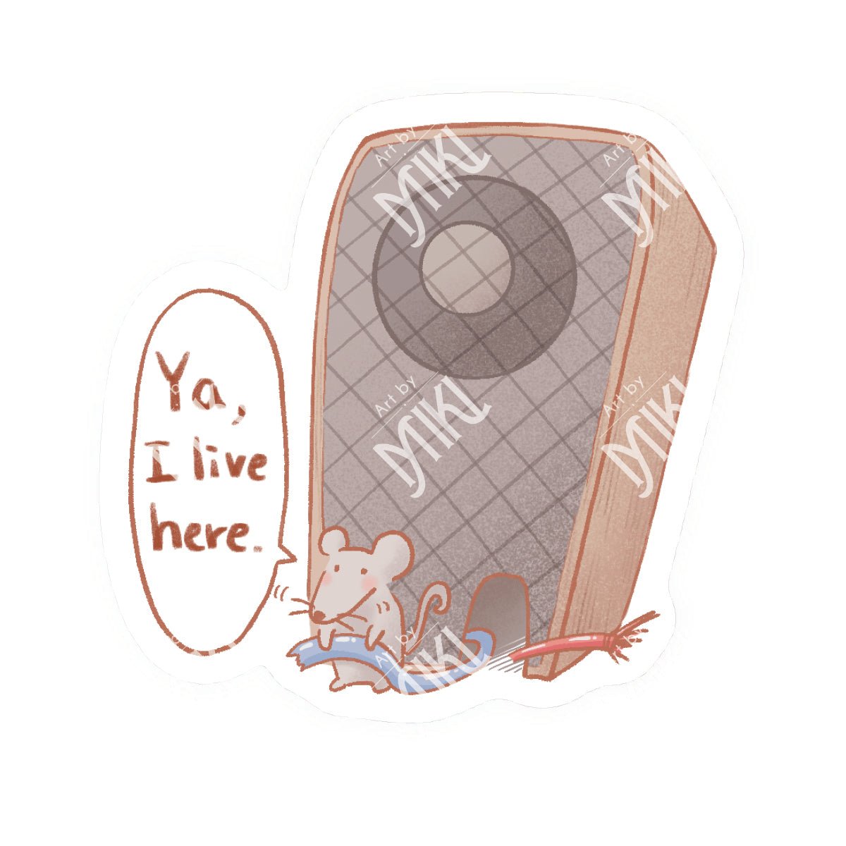 Miki x Tonality Sticker - Tonality Records