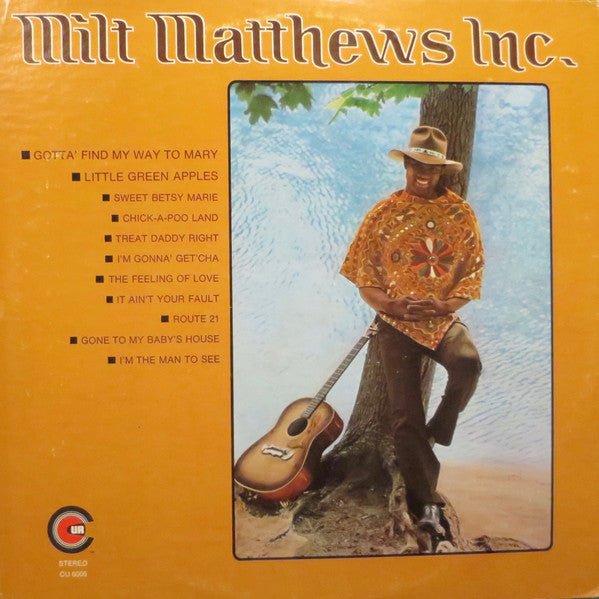 Milt Matthews Inc. - Milt Matthews Inc. [Used Vinyl] - Tonality Records