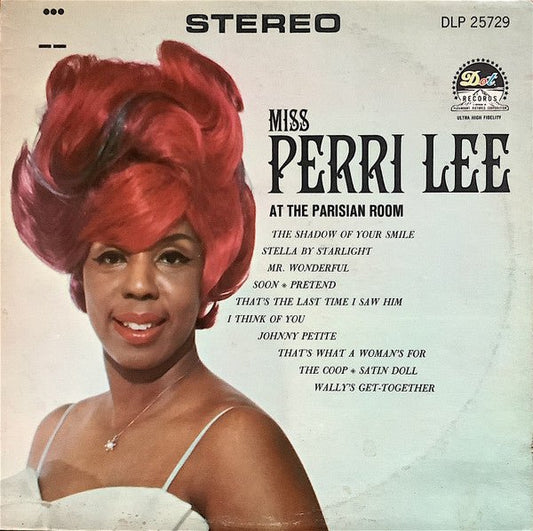 Miss Perri Lee - At the Parisian Room [Used Vinyl] - Tonality Records