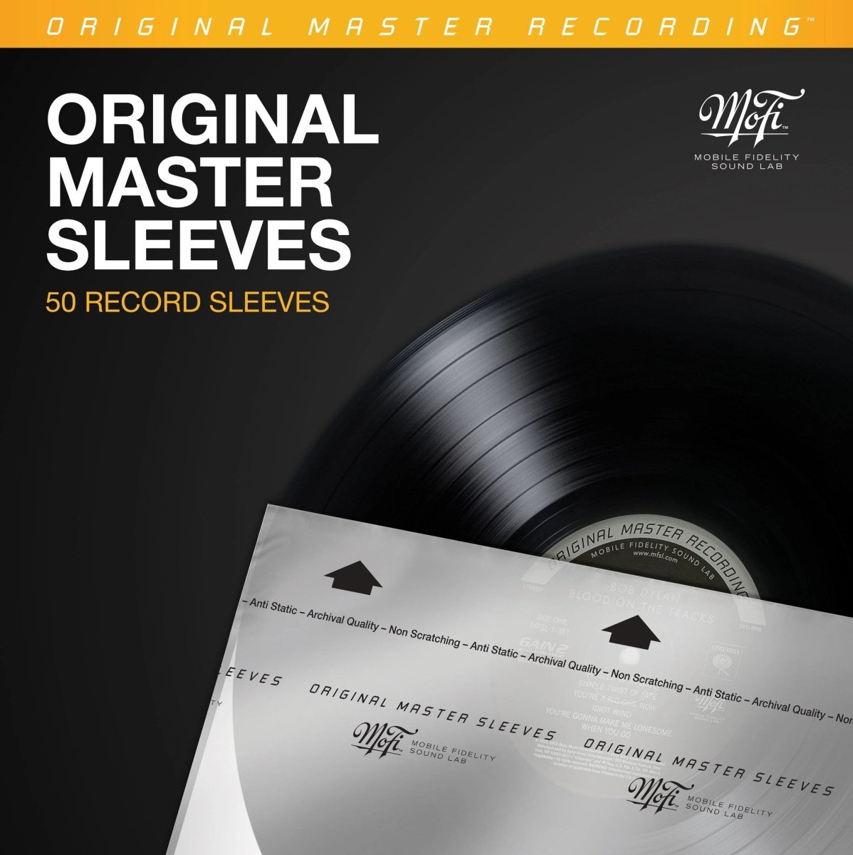 Mobile Fidelity Sound Lab Original Master Sleeves (50 - Pack) - Tonality Records