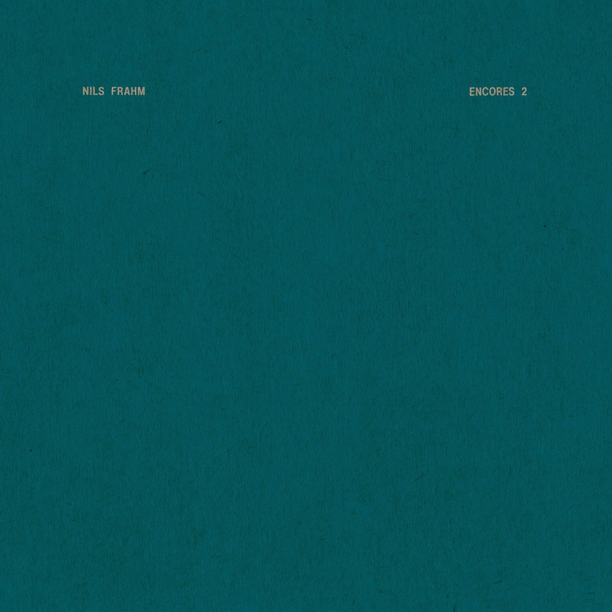 Nils Frahm - Encores 2 [Used Vinyl] - Tonality Records