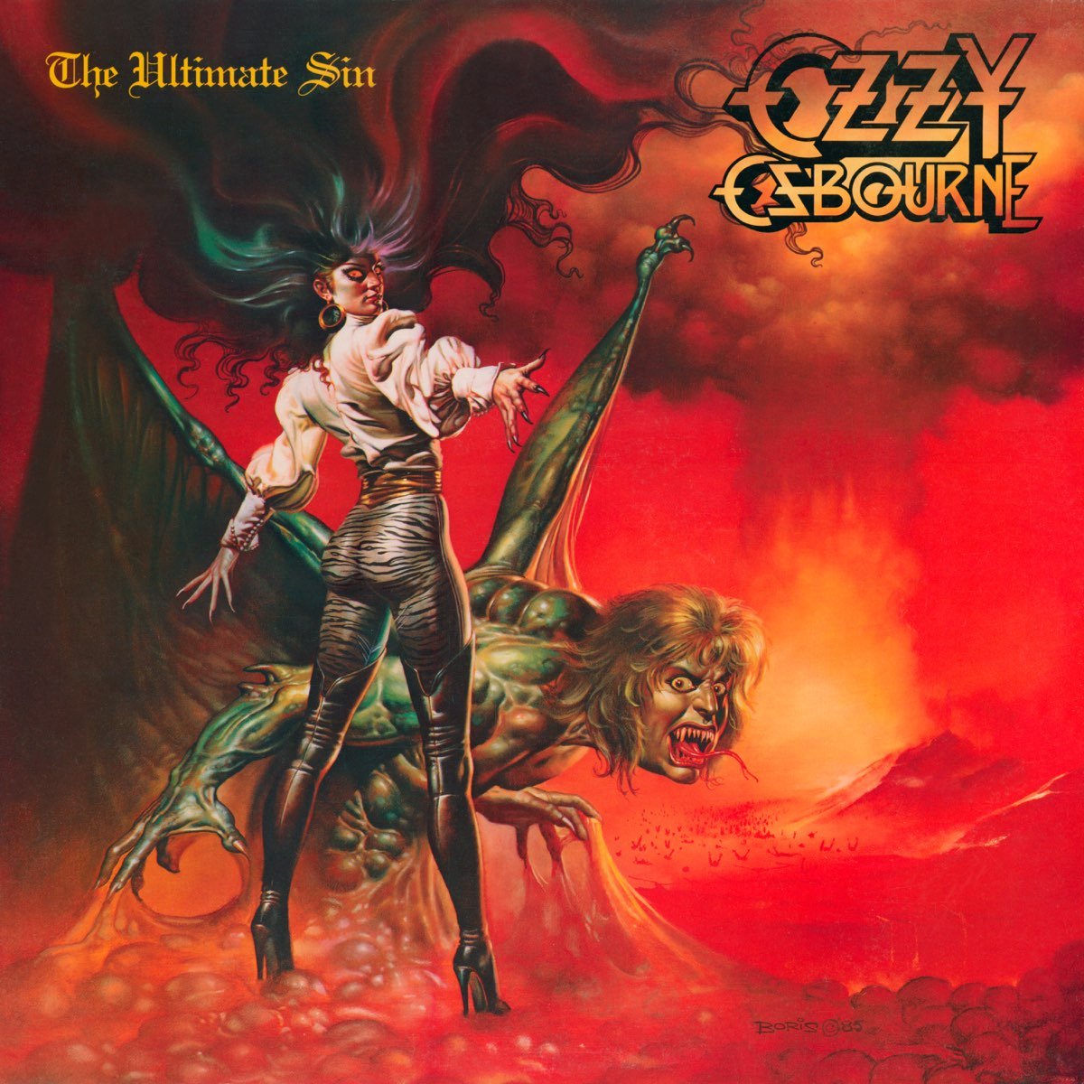 Ozzy Osbourne - The Ultimate Sin [Used Vinyl] - Tonality Records