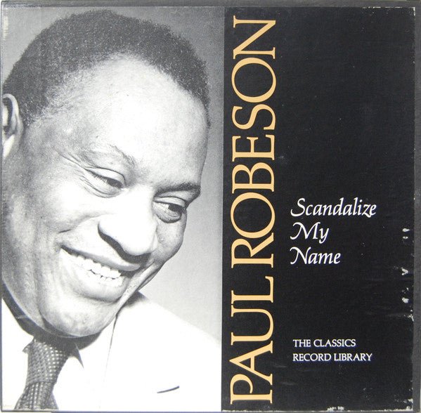 Paul Robeson - Scandalize My Name [Used Vinyl] - Tonality Records