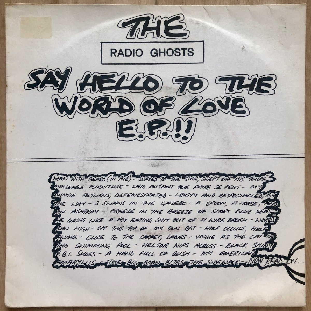 Radio Ghosts - The Radio Ghosts Say Hello To The World Of Love E.P.!! [Used Vinyl] - Tonality Records