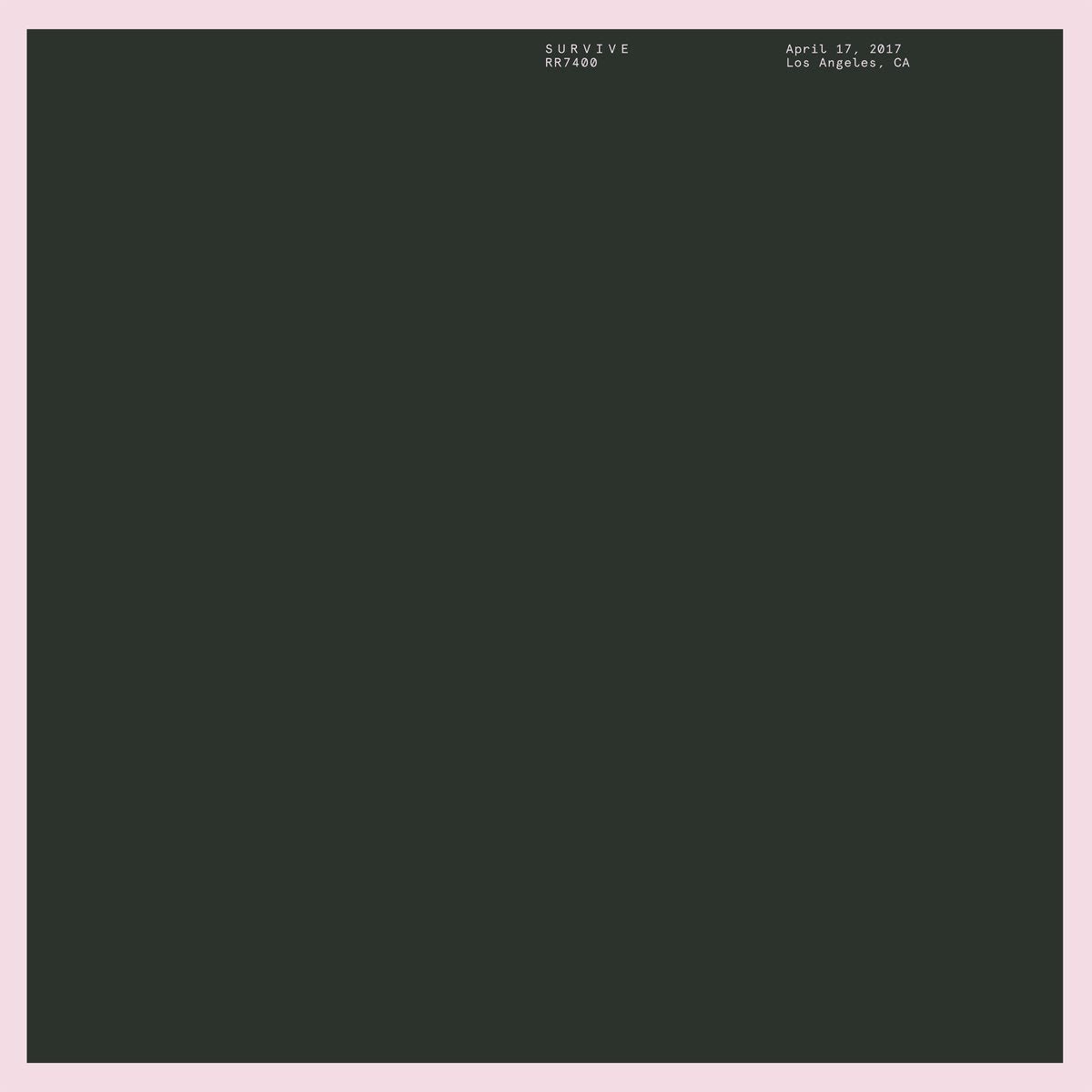 S U R V I V E - RR7400 [Used Vinyl] - Tonality Records