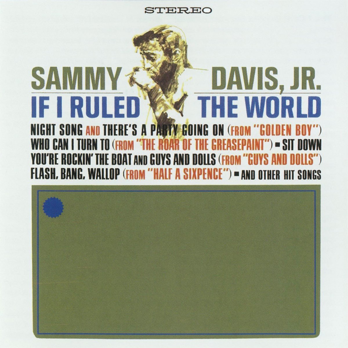 Sammy Davis Jr. - If I Ruled The World (And Other Broadway Greats) [Used Vinyl] - Tonality Records