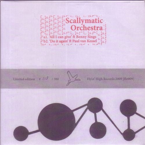 Scallymatic Orchestra - All I Can Give feat. Benny Sings / Do It Again feat. Paul van Kessel [Used Vinyl] - Tonality Records