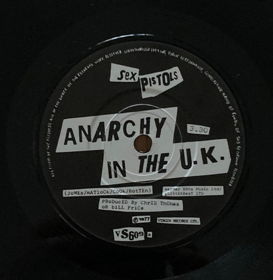 Sex Pistols - Anarchy In The U.K. [Used Vinyl] - Tonality Records