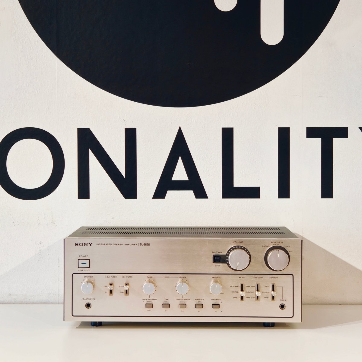 Sony TA-3650 Integrated Amplifier - Tonality Records