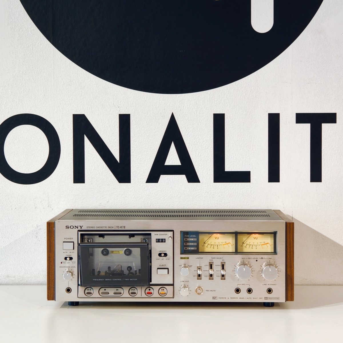 Sony TC-K7II Cassette Deck - Tonality Records