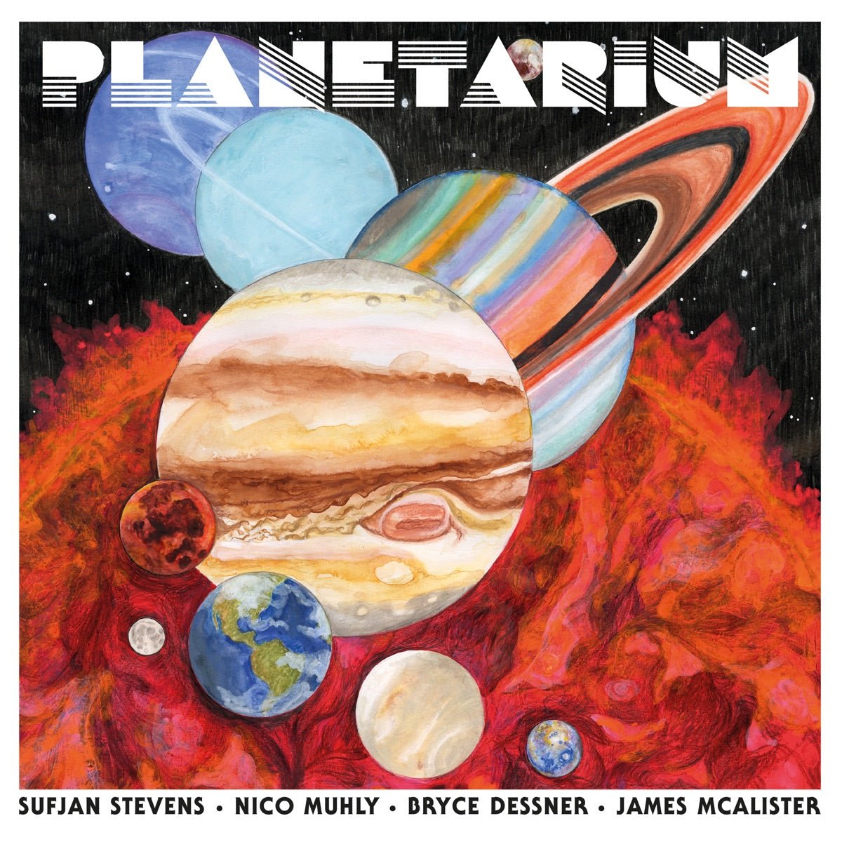 Sufjan Stevens, Bryce Dessner, Nico Muhly & James McAlister - Planetarium [Used Vinyl] - Tonality Records