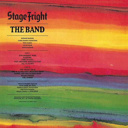 The Band - Stage Fright [Used Vinyl] - Tonality Records