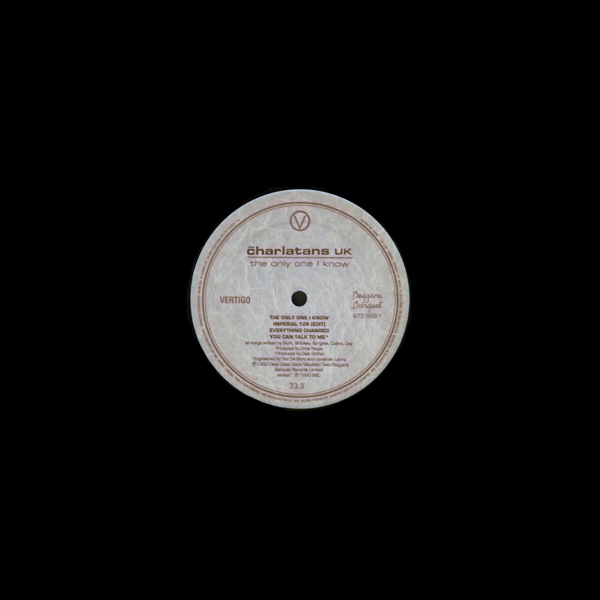 The Charlatans - The Only One I Know [Used Vinyl] - Tonality Records