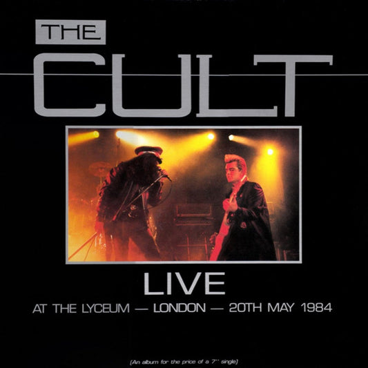 The Cult - Live At The Lyceum - London - 20th May 1984 [Used Vinyl] - Tonality Records