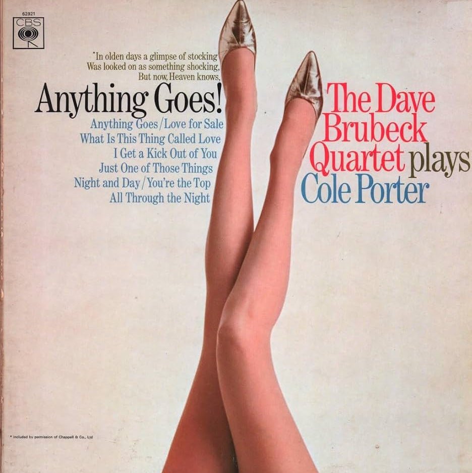The Dave Brubeck Quartet - Anything Goes! The Dave Brubeck Quartet Plays Cole Porter [Used Vinyl] - Tonality Records