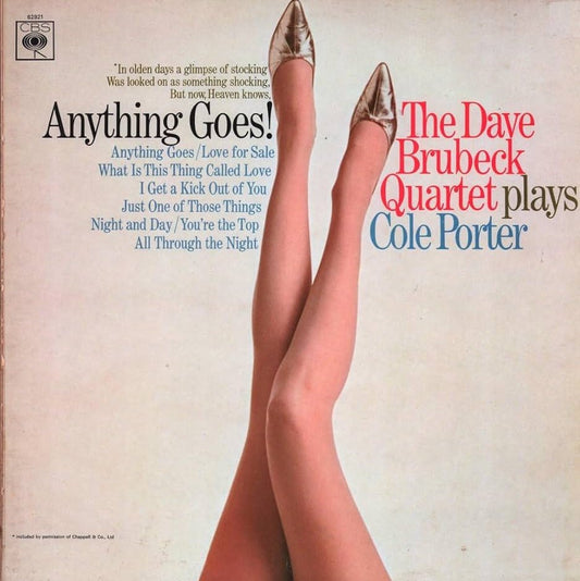 The Dave Brubeck Quartet - Anything Goes! The Dave Brubeck Quartet Plays Cole Porter [Used Vinyl] - Tonality Records