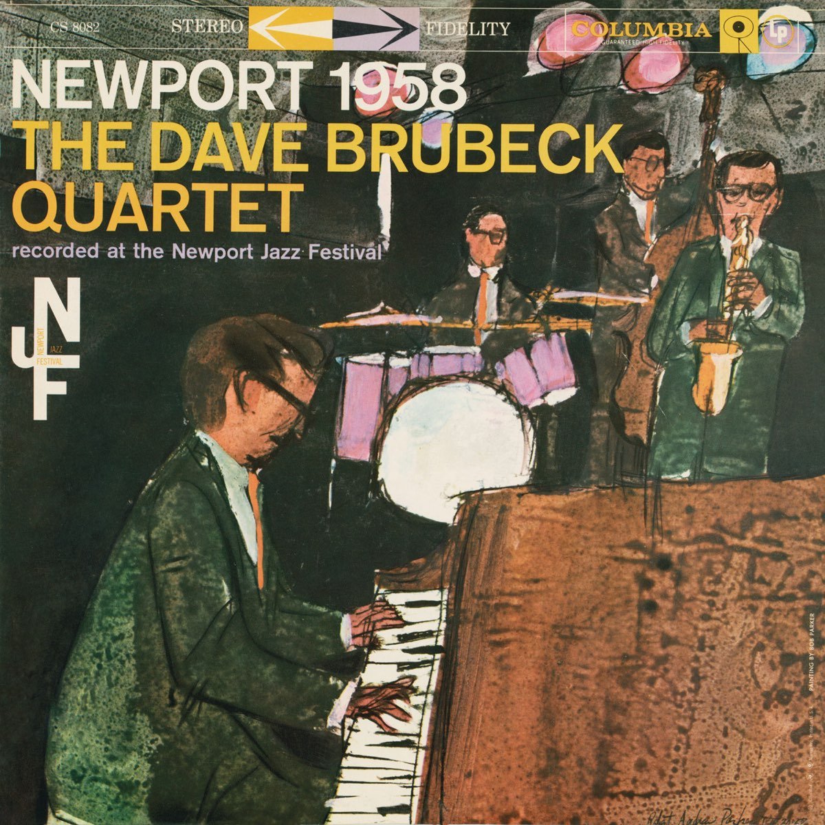 The Dave Brubeck Quartet - Newport 1958 [Used Vinyl] - Tonality Records