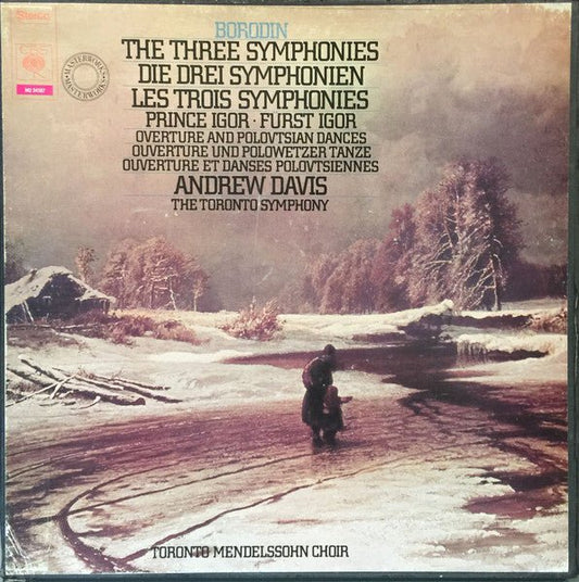 The Toronto Symphony Conducted By Andrew Davis - Borodin - The Three Symphonies / Prince Igor: Overture, Polovetsian Dances [Used Vinyl] - Tonality Records